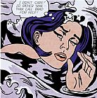 Drowning Girl by Roy Lichtenstein